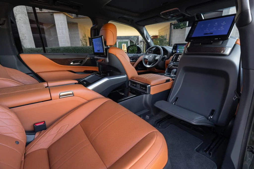 Lexus LX 2025: Diseño interior